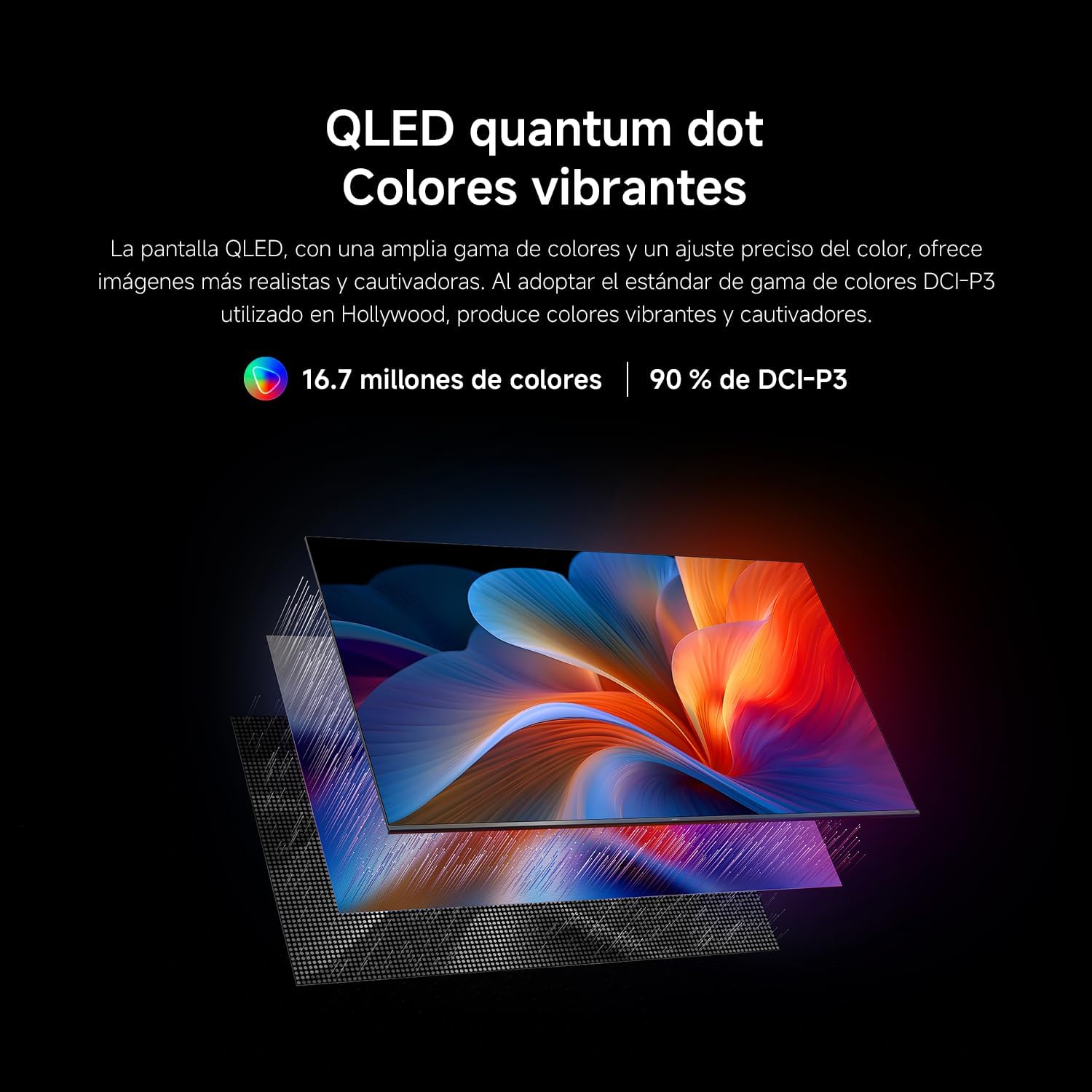 XIAOMI TV Pro 32 Pulgadas 2026, QLED Smart TV, Fire OS14, L32MB-FPVEU [Clase de eficiencia energética E] Alexa Voice Control, Dolby Audio™, DTS Virtual:X, DTS-HD, Compatible with A