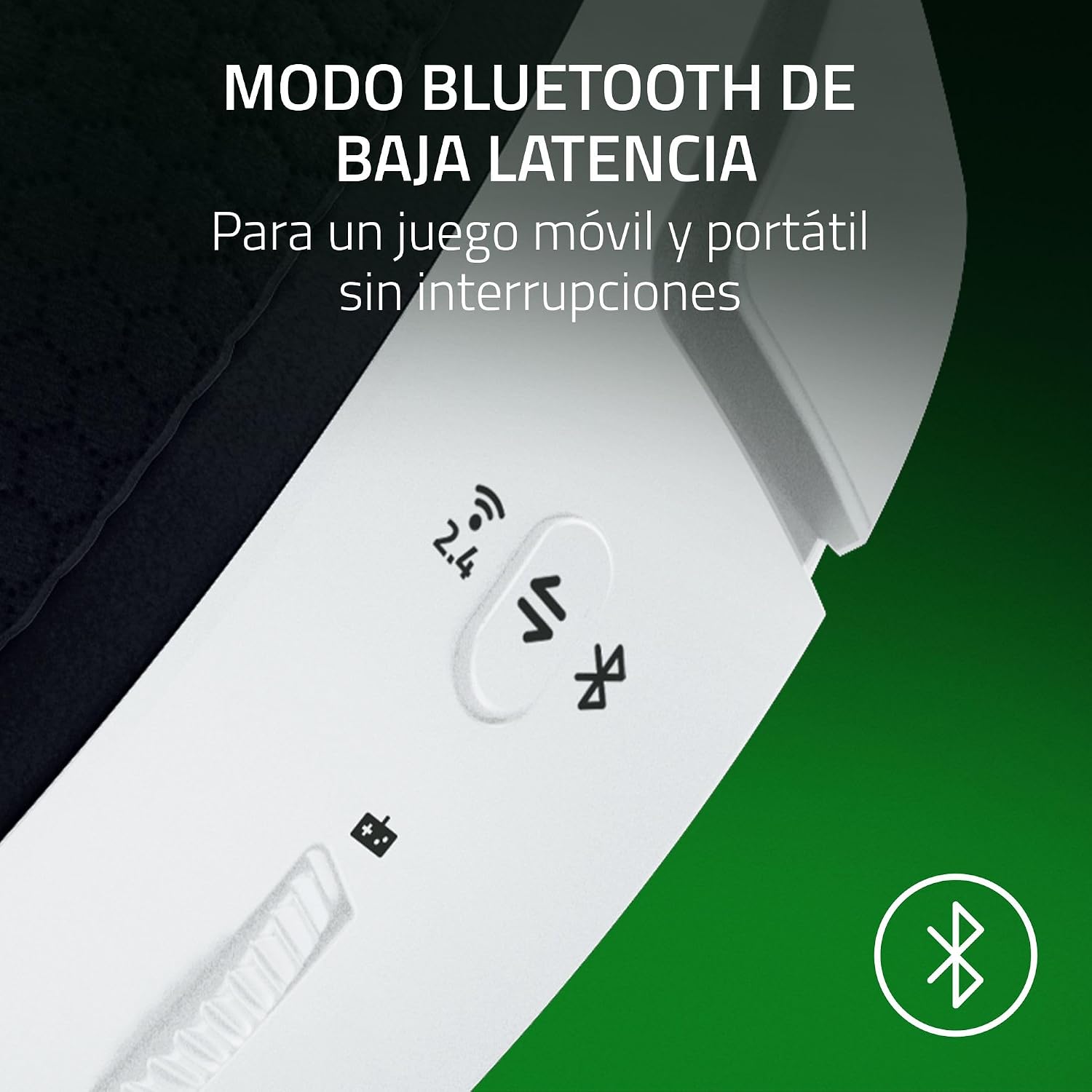 Razer Kaira HyperSpeed - Auriculares de Juego inalámbricos multiplataforma para Xbox (Inalámbricos HyperSpeed, Transductores Triforce de 50 mm, Micrófono cardioide HyperClear) Blan