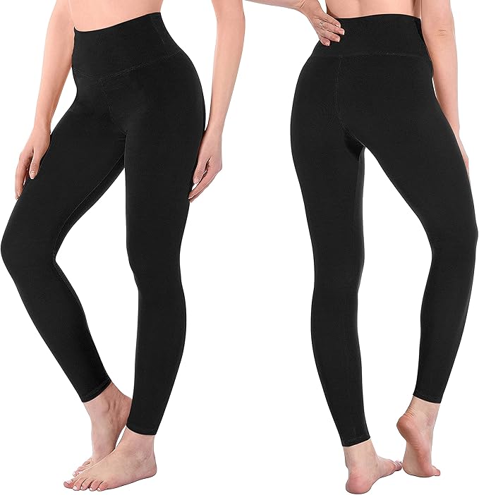 SINOPHANT Mallas Deporte Mujer de Cintura Alta, Leggins de Control de Abdomen Opacas, Elásticas, Leggings Mujer Vestir, Suaves como la Mantequilla
