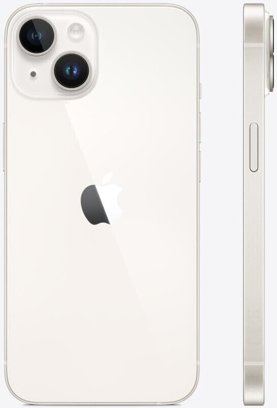 Apple iPhone 14, 128GB, Blanco Estrella (Reacondicionado)