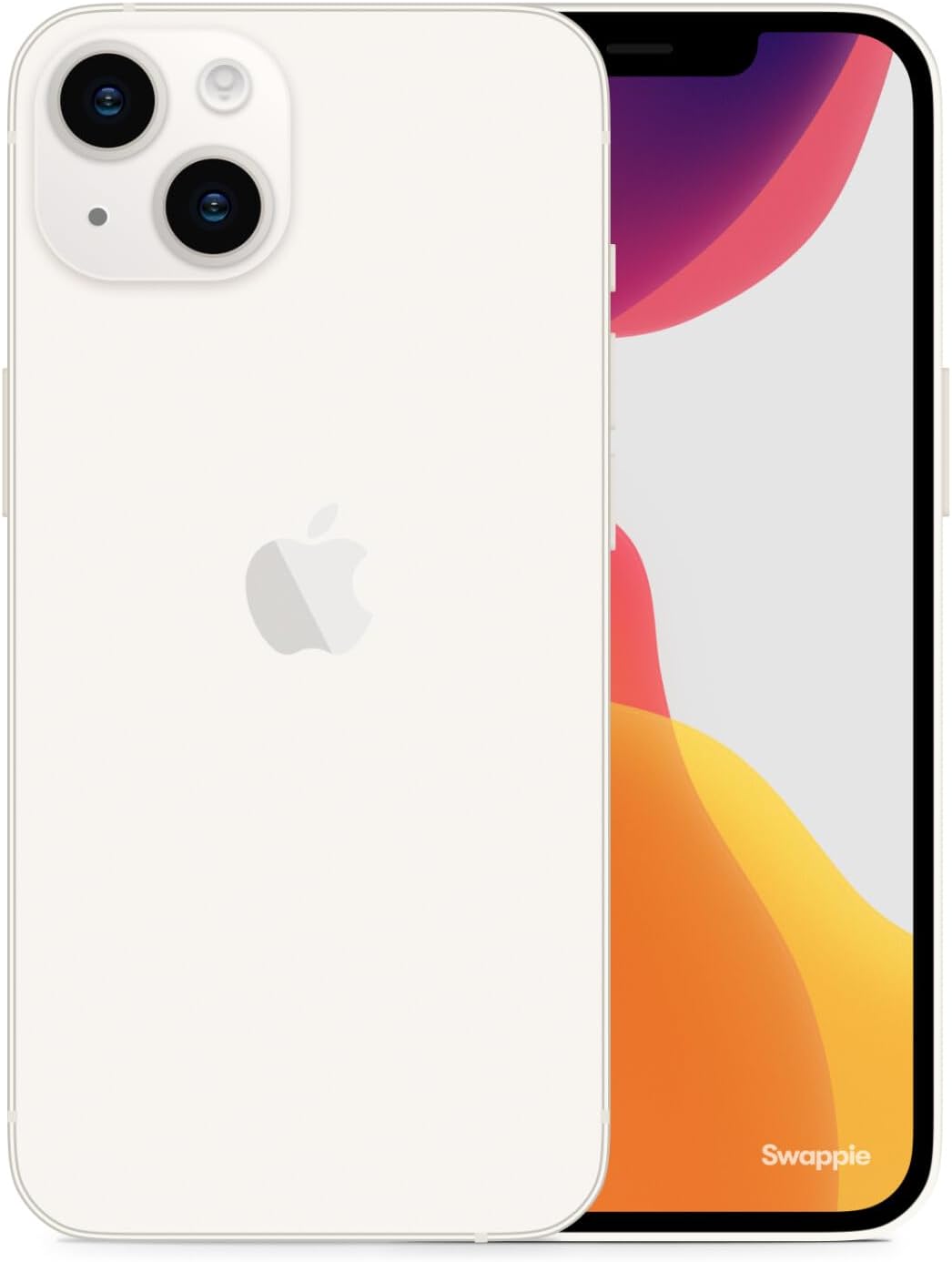 Apple iPhone 14, 128GB, Blanco Estrella (Reacondicionado)