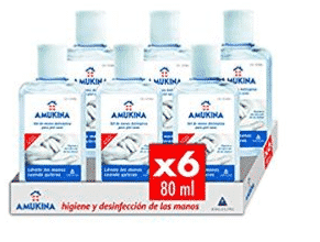 Gel Hidroalcoholico – 6 x 80ml