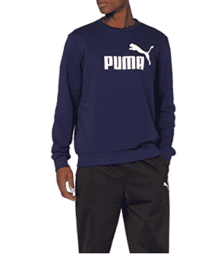 PUMA Essential Crew SWS Big Logo M Sudadera Hombre