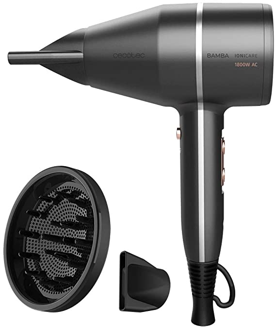 Cecotec Secador de pelo Ionico Bamba IoniCare 5500 PowerStyle