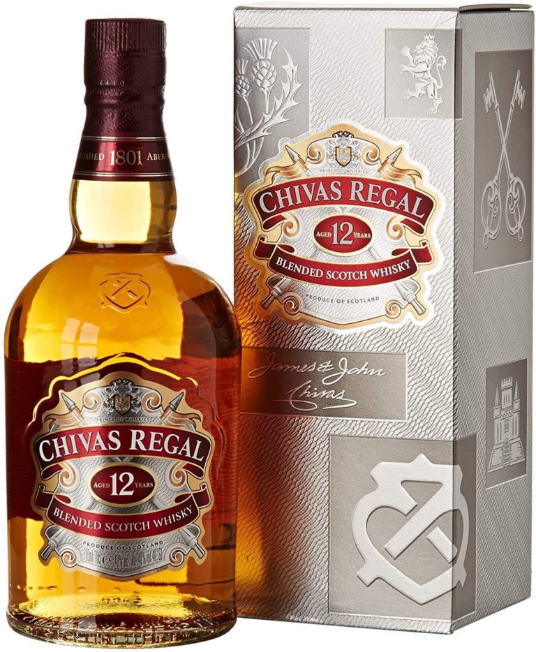 Chivas Regal 12 años Whisky Escocés de Mezcla – 700 ml