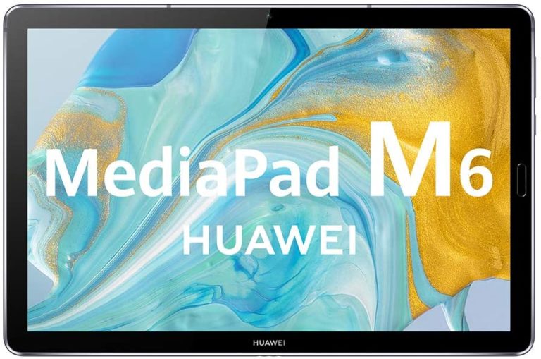 HUAWEI MediaPad M6 – Tablet 10.8″ con pantalla 2K de 2560 x 1600 IPS (Wifi, RAM de 4GB, ROM de 64GB, Kirin 980, EMUI 10)