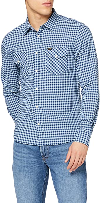 Lee Clean Western Shirt Camisa Casual para Hombre