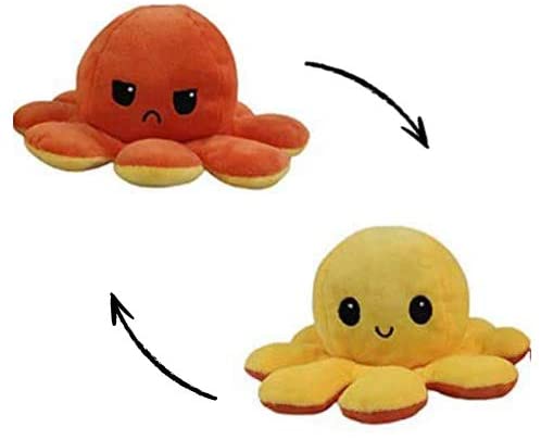 MORANGO Peluche Pulpo Reversible